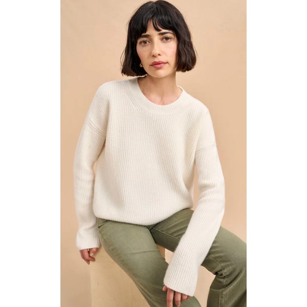 La Ligne - Mini Toujours Sweater Cream - Small